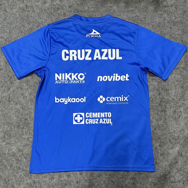 2026 Cruz Azul Blue Campeon Training Shirts