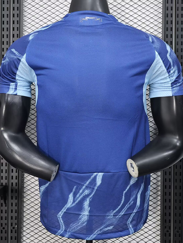 25-26  Ajax Blue Player Version Soccer Jersey