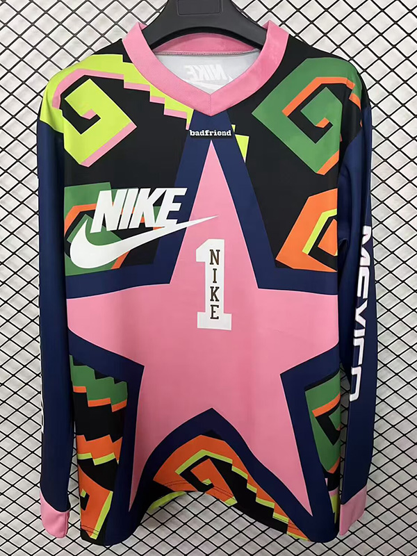 Mexico Campos #1 Goalkeeper Long Sleeve Retro Soccer Jersey (长袖)