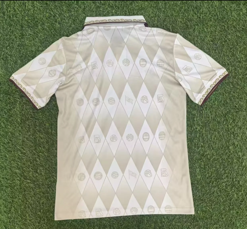 25-26 Bayern Beige Concept Edition Fans Soccer Jersey