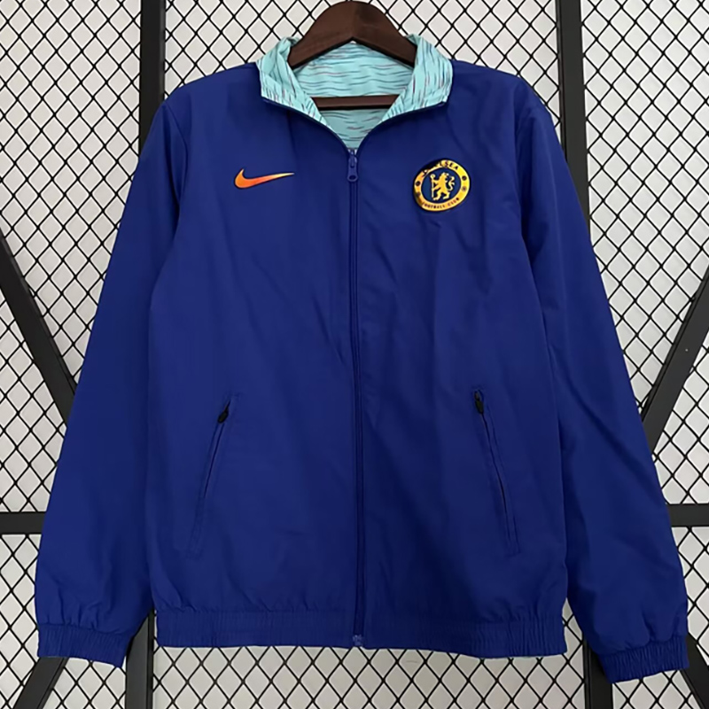 2023 CHE Blue & Green Double Sided Windbreaker (双面风衣)