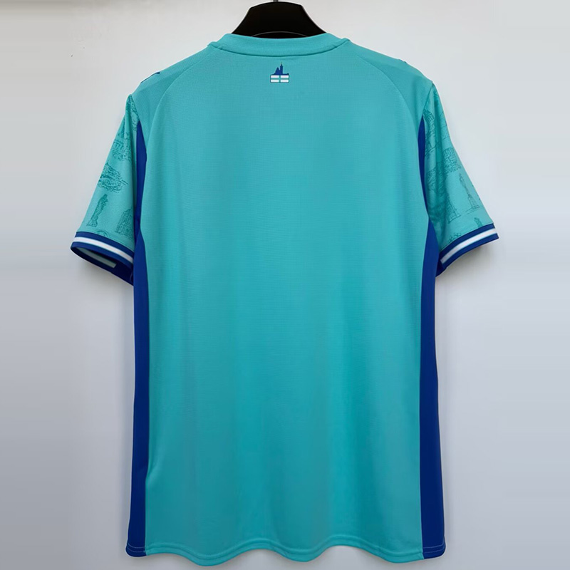 25-26 Marseille Lake blue Goalkeeper 1:1 Fans Soccer Jersey