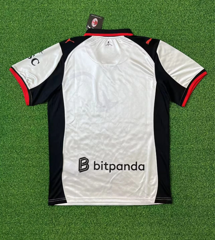 25-26  ACM Fourth White Fans Soccer Jersey