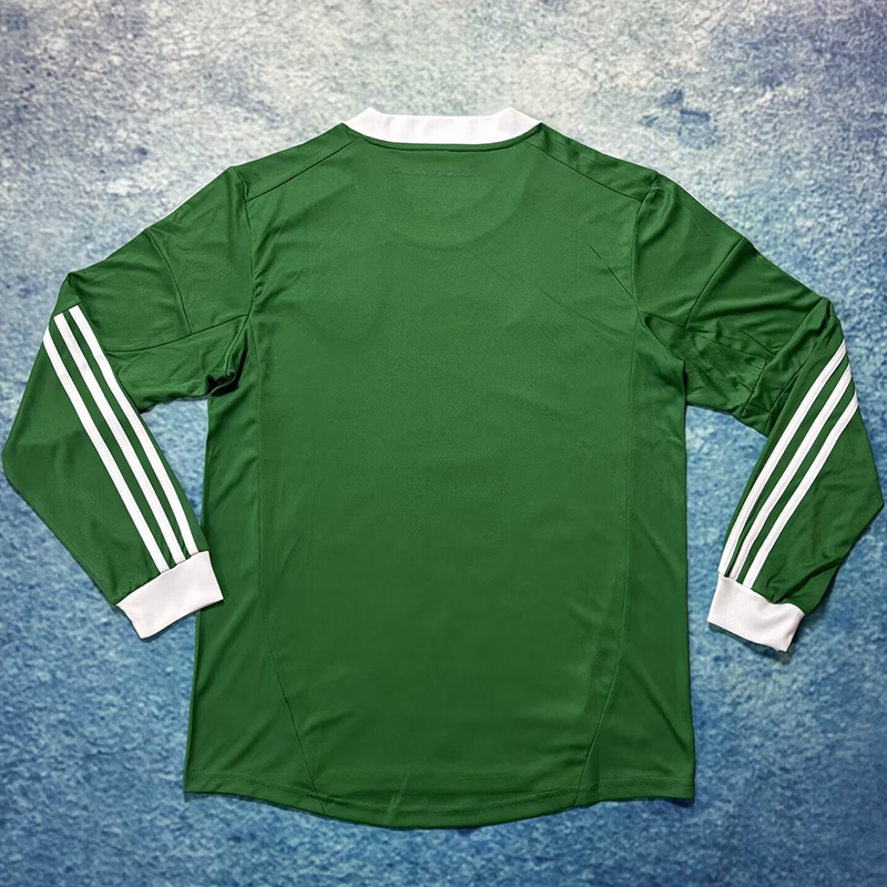 2012 Germany Away Long Sleeve Retro Soccer Jersey (长袖)