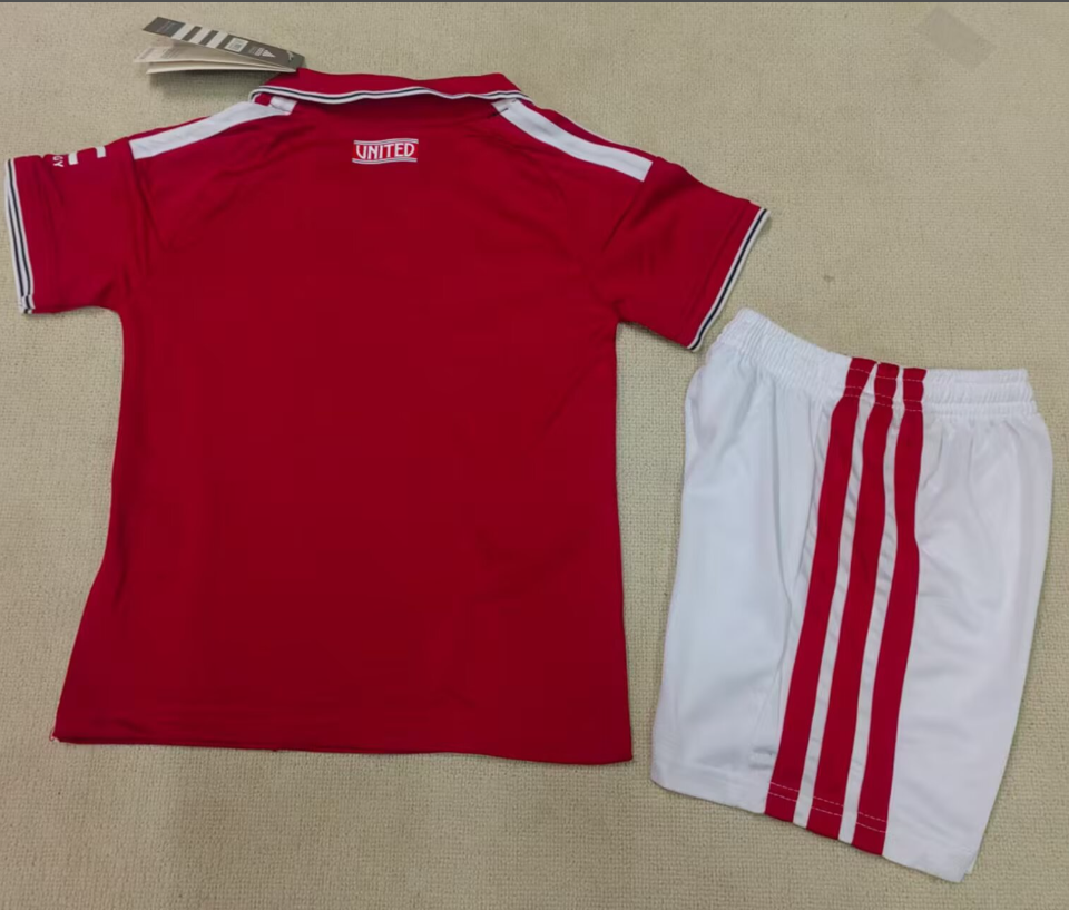 26-27 Man Utd Red Concept Edition Kids Soccer Jersey