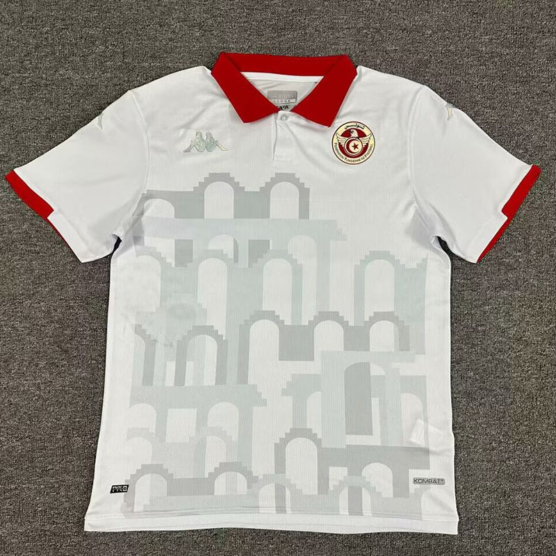 2024 Tunisia Away Fans Soccer Jersey
