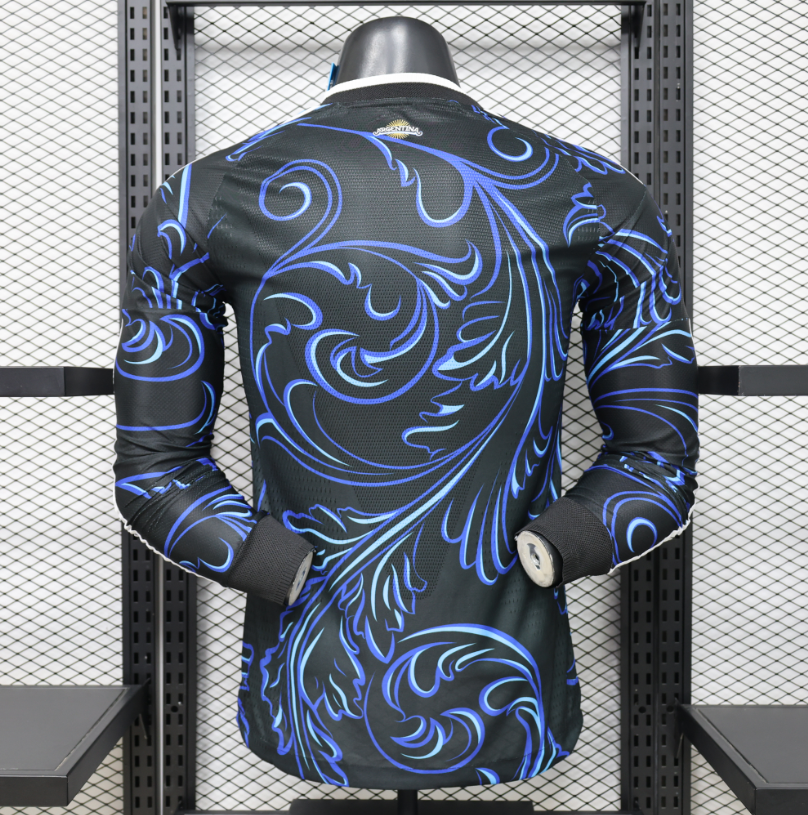 26-27 Argentina AWAY Long Sleeve Player Version Soccer Jersey (长袖球员)