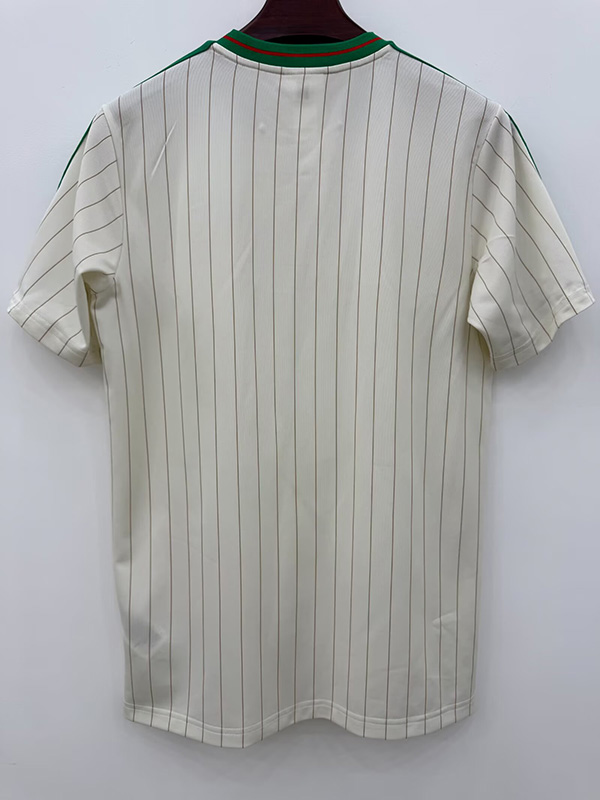 25-26 Algeria White Casual Edition Fans Training shirts