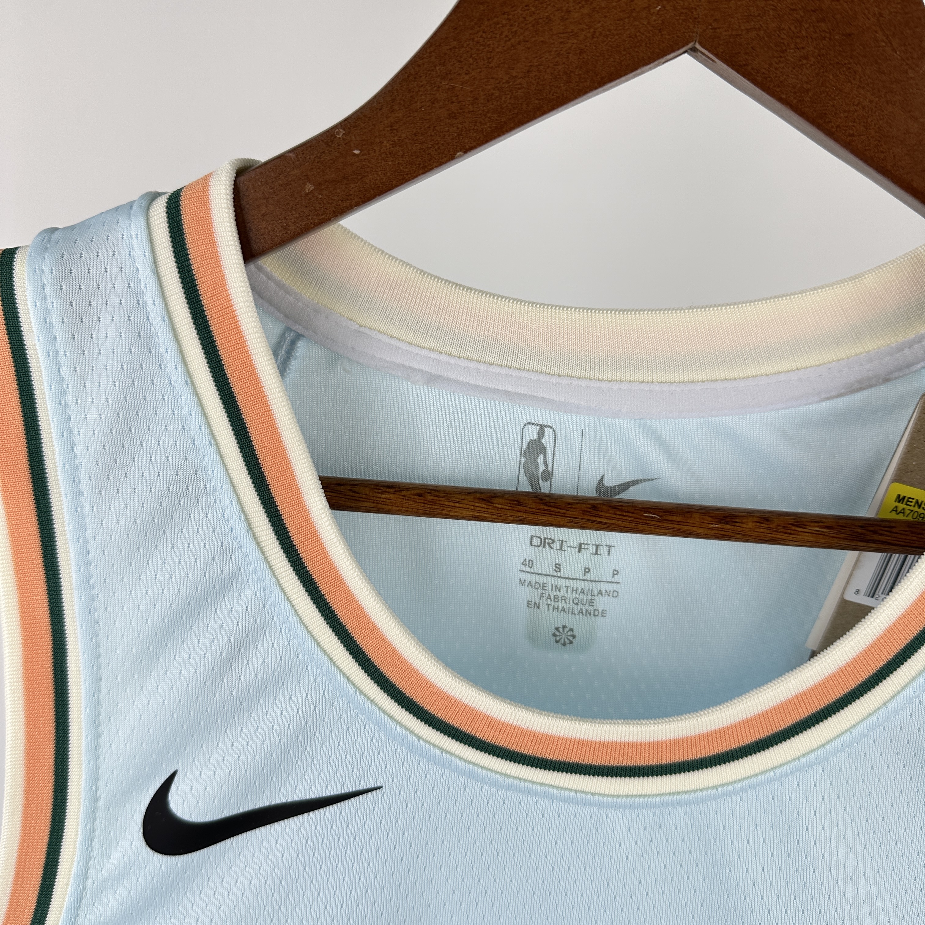 24-25 SA Spurs PAUL #3 Light blue City Edition Top Quality Hot Pressing NBA Jersey