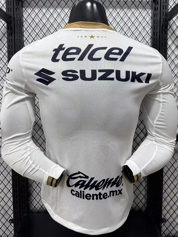 26-27 Pumas UNAM Home Long Sleeve Player Version Soccer Jersey (长袖球员)