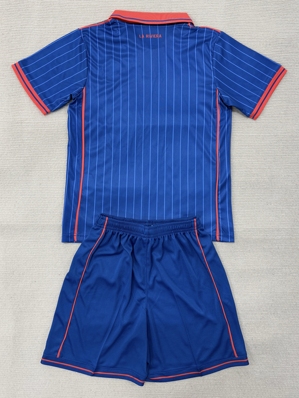 25-26 OGC Nice Third Kids Soccer Jersey