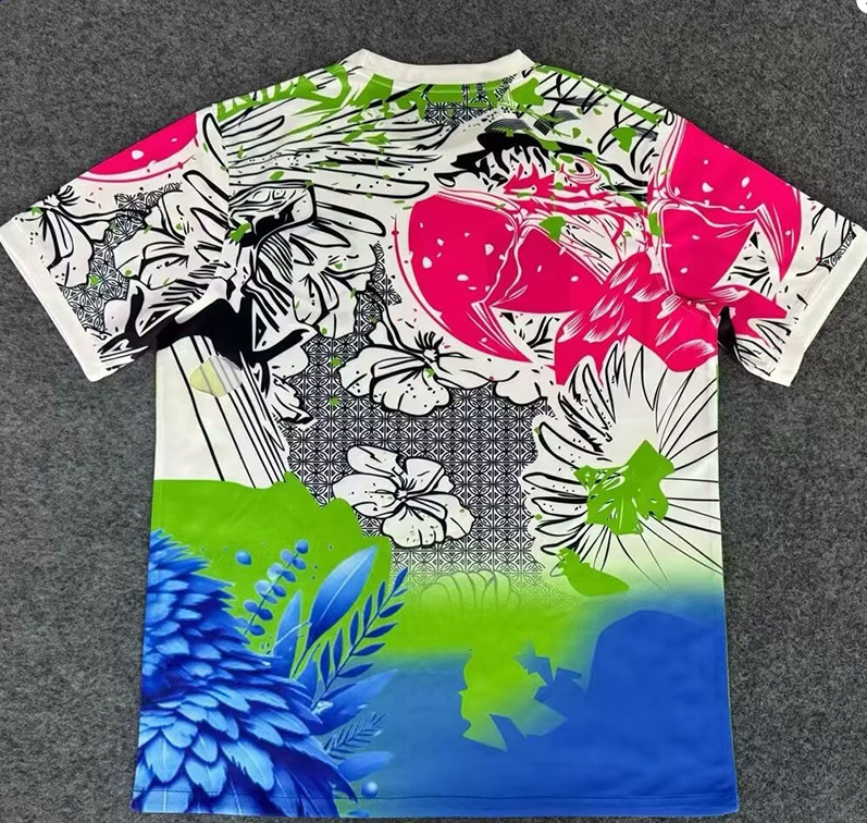 25-26 Brazil Pink Blue Special Edition Training shirts