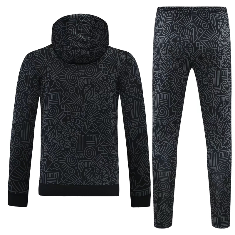 25-26 Club America Black Hoodie Tracksuit (卫衣套装)