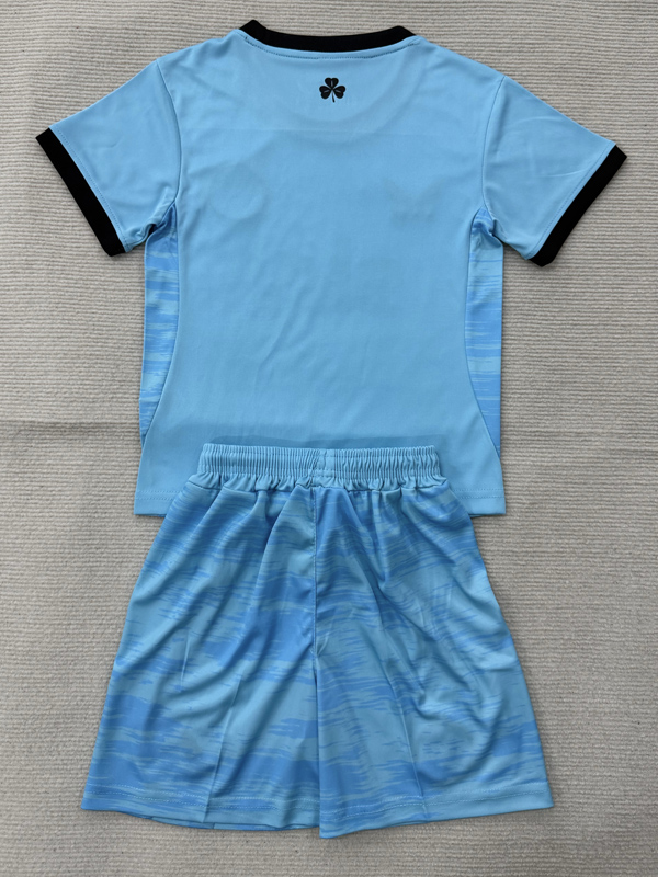 26-27 Ireland Blue Goalkeeper Kids Soccer Jersey