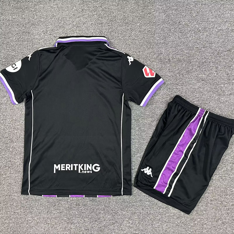 25-26 Valladolid Away Kids Soccer Jersey