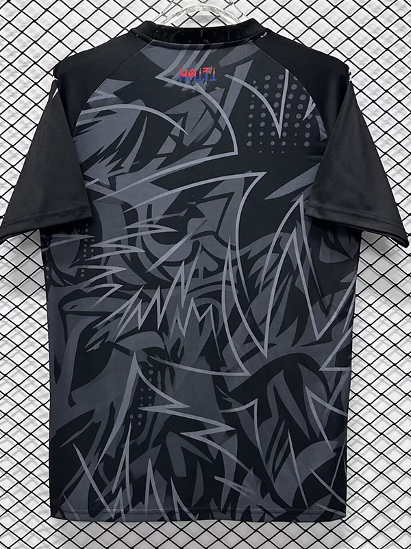 26-27 Haiti Black Special Edition Fans Soccer Jersey