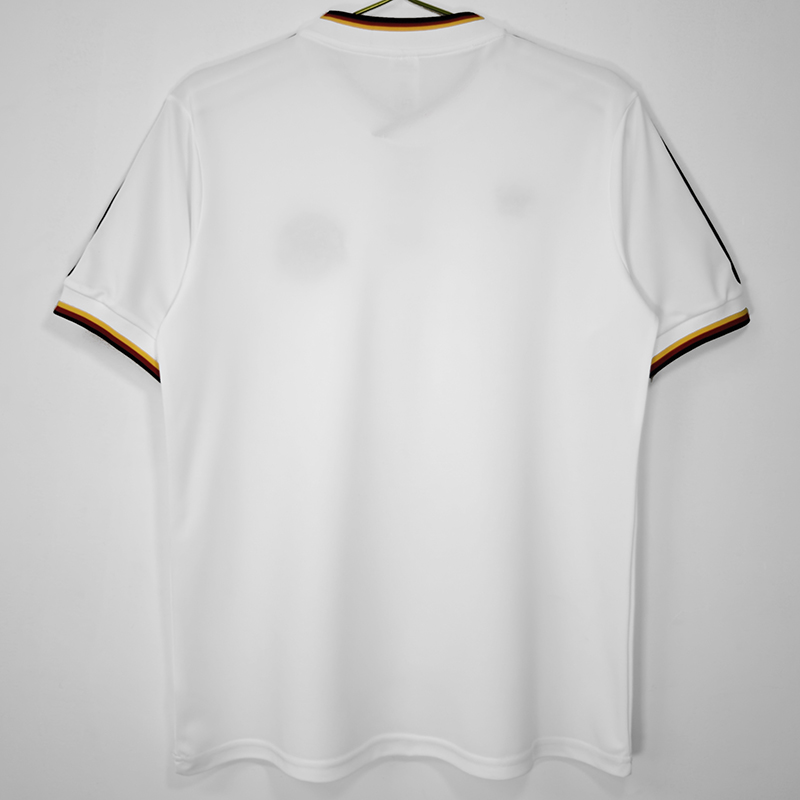 1986 Germany Home Retro Soccer Jersey