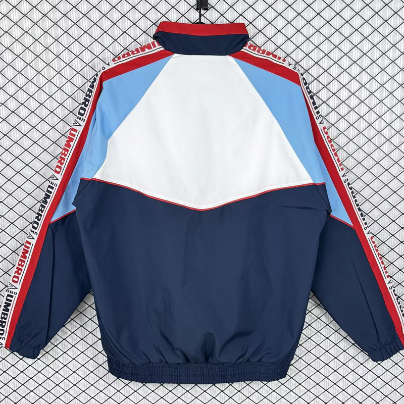 1998-1999 Celta White Black Retro Windbreaker