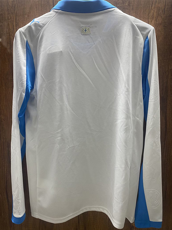 25-26 Marseille Home Long Sleeve Soccer Jersey (长袖)