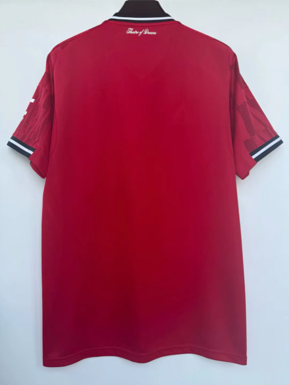 25-26 Man Utd home Fans 1:1 Soccer Jersey