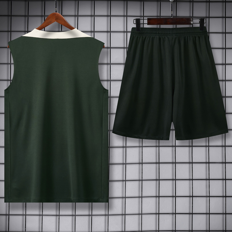 25-26 CHE Dark gray Tank top and shorts suit