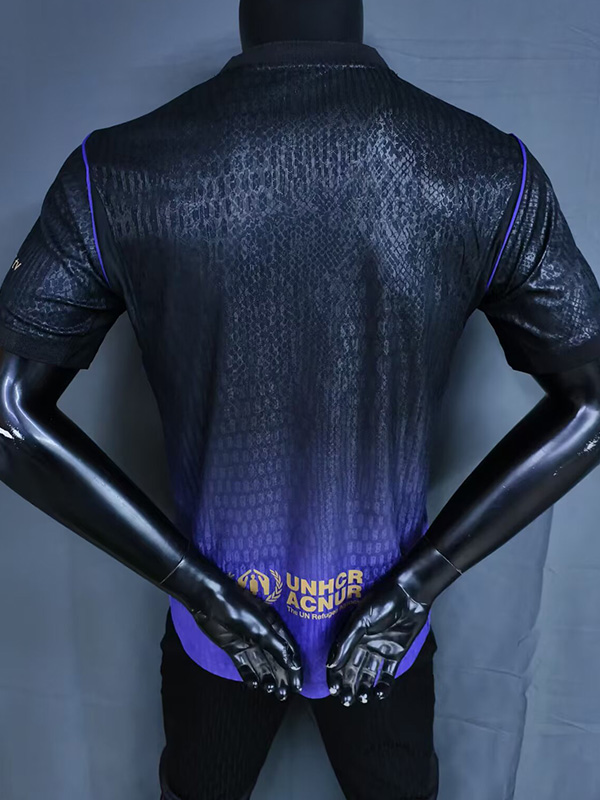 26-27 BAR Black Purple Player Version Soccer Jersey