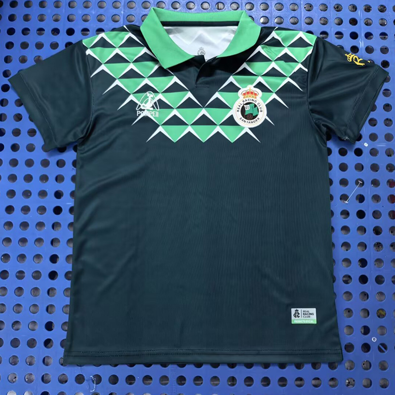2026 Racing de Santander Green 113th Anniversary Fans Soccer Jersey