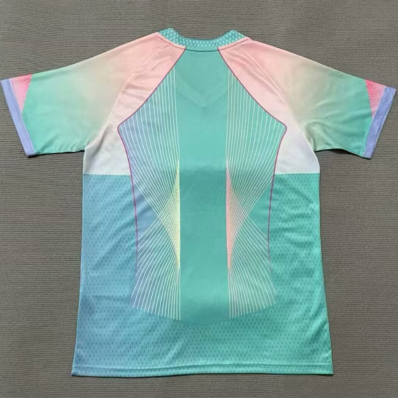 25-26 BAR Pink Blue Special Edition Fans Training Shirts
