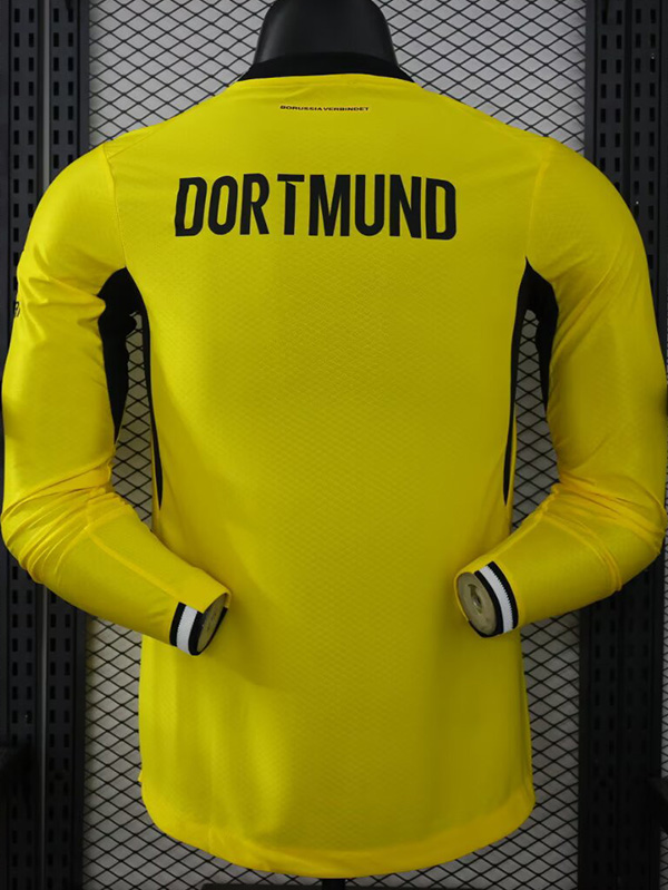 26-27 Dortmund Home Long Sleeve Player Version Soccer Jersey (长袖球员)