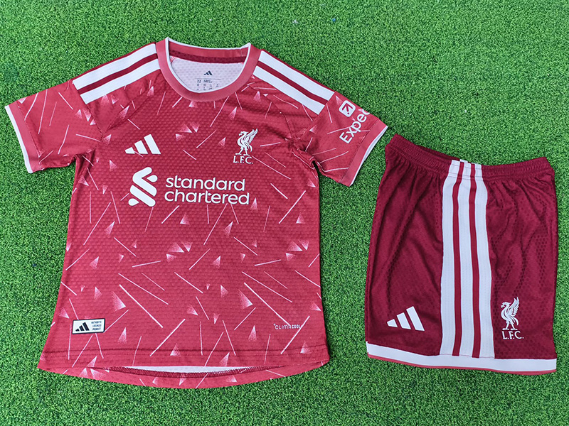 26-27 LIV Home Kids Player Version Soccer Jersey (球员童装)