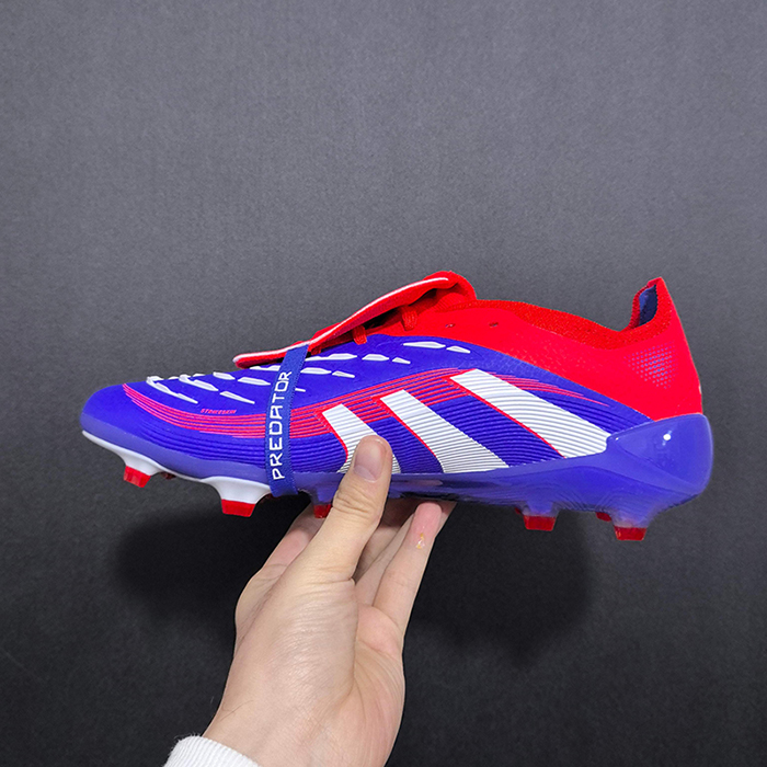 PREDATOR ACCURACY FG BOOTS Soccer Shoes-Blue/Red