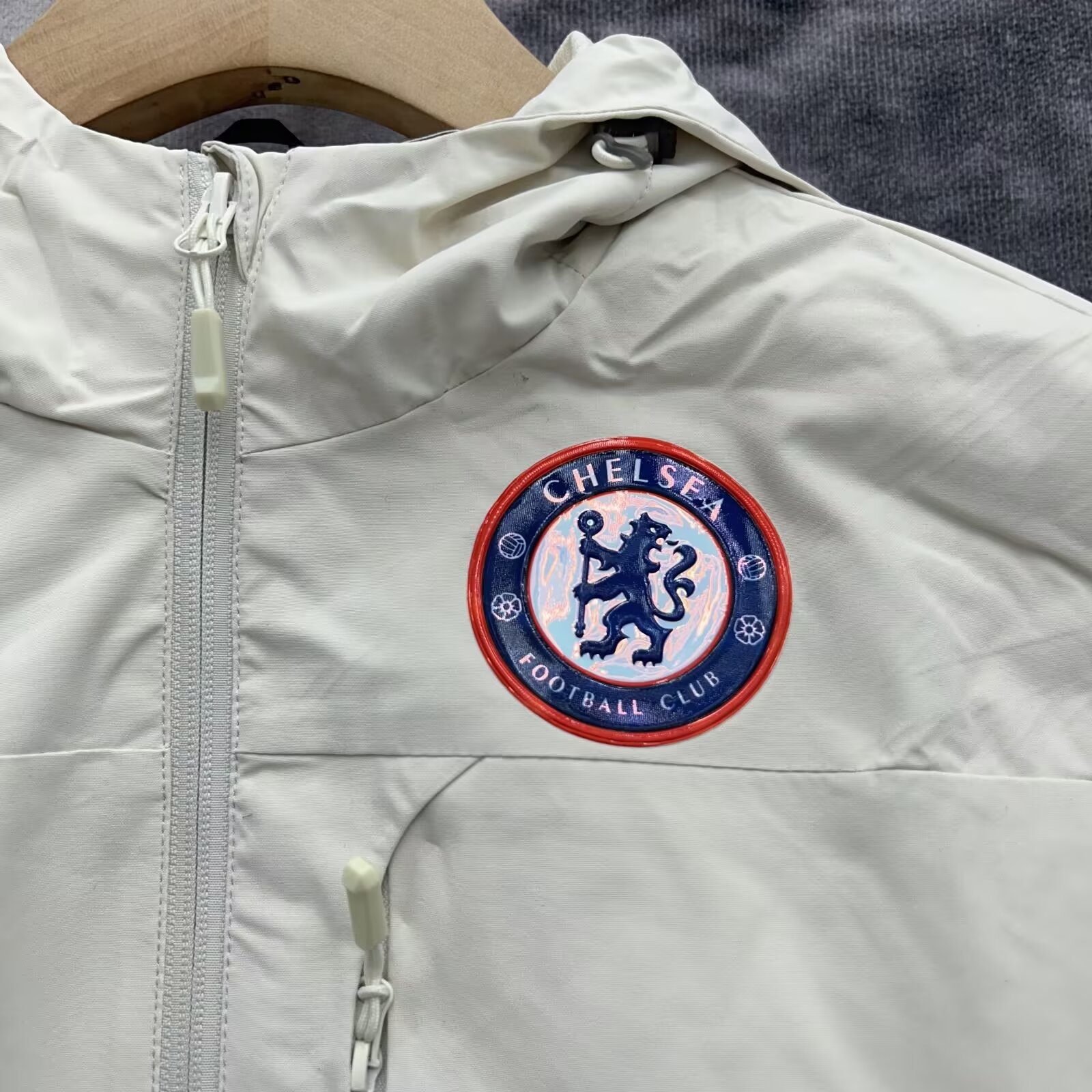 24/25 Chelsea White Windbreaker