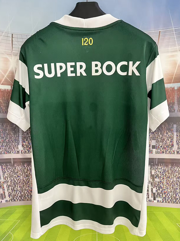 26-27 Sporting Lisbon Home Fans Soccer Jersey