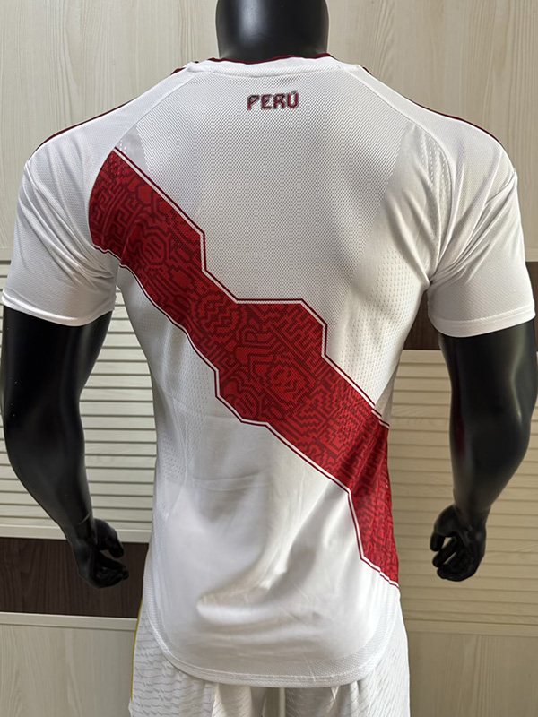 26-27 Peru Home Player Version Soccer Jersey