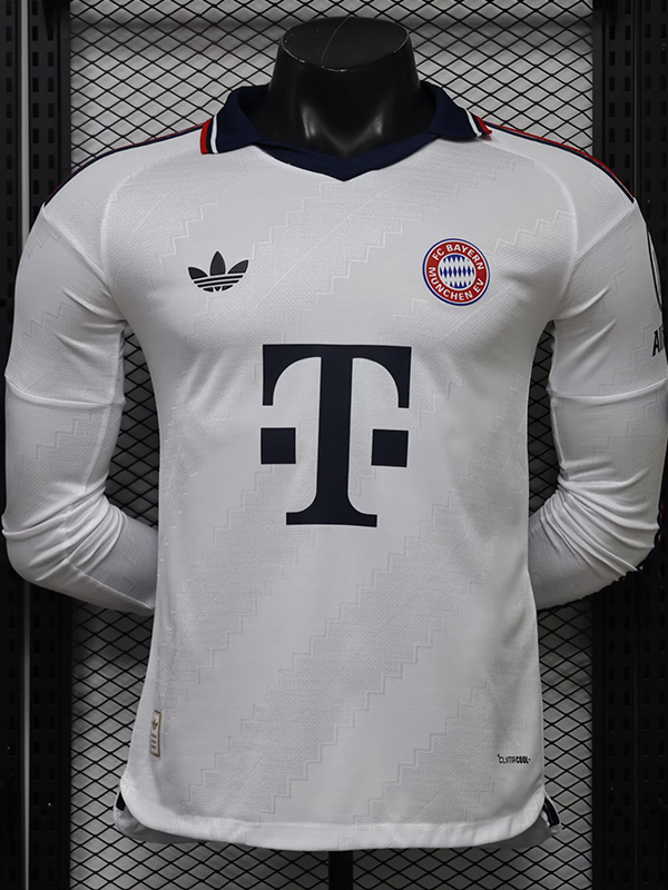 26-27 Bayern Away Long Sleeve Player Version Soccer Jersey (长袖球员)
