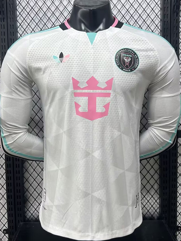 26-27 Inter Miami Third Long Sleeve Player Version Soccer Jersey (长袖球员)