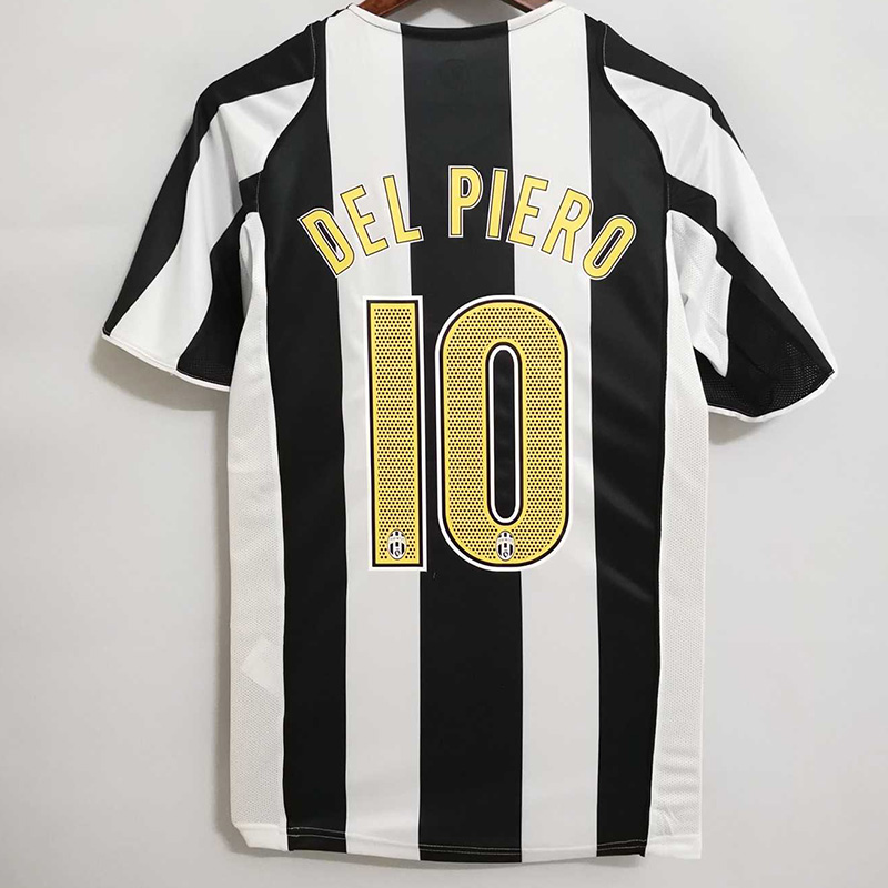 2004-2005 JUV Home Retro Soccer Jersey