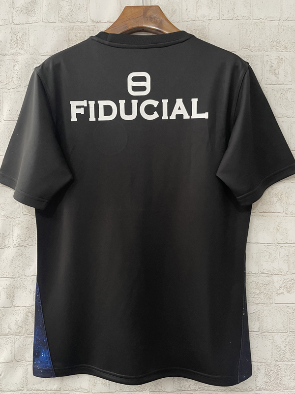 2025 Toulouse FC Home Black Rugby Jersey (圆领)