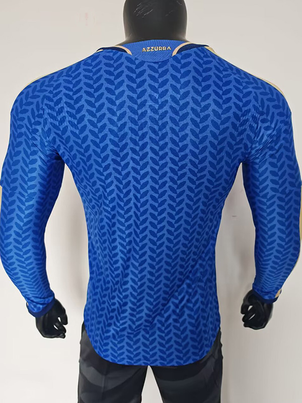 26-27 Italy Home Long Sleeve Player Version Soccer Jersey (长袖球员)