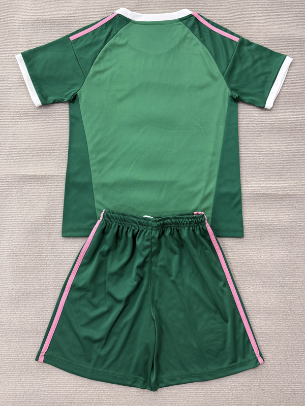 26-27 Celtic Green Goalkeeper Kids Soccer Jersey