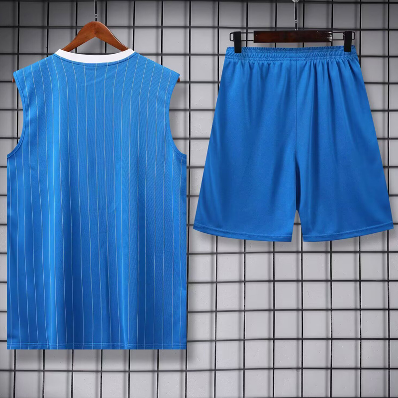 25-26 RMA Blue Tank top and shorts suit #条纹