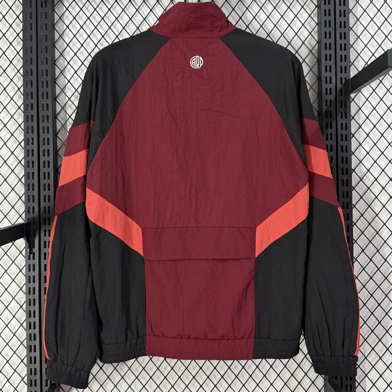 26-27 River Plate Jujube Red Windbreaker