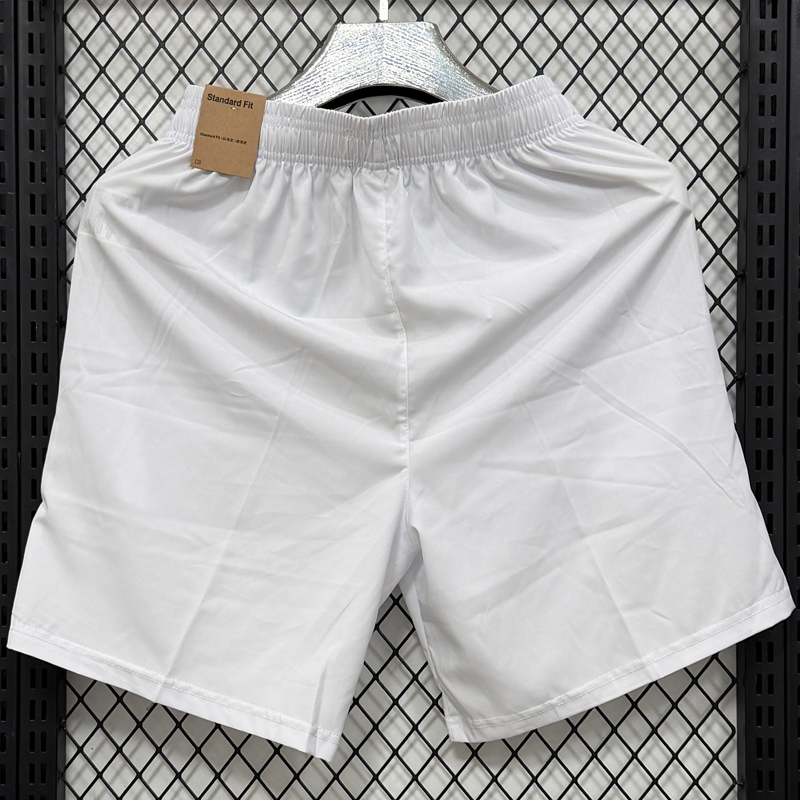 D338 PSG White Casual Short Pants