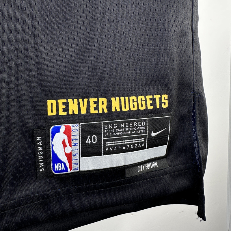 23-24 Nuggets MURRAY #27 Black City Edition Top...