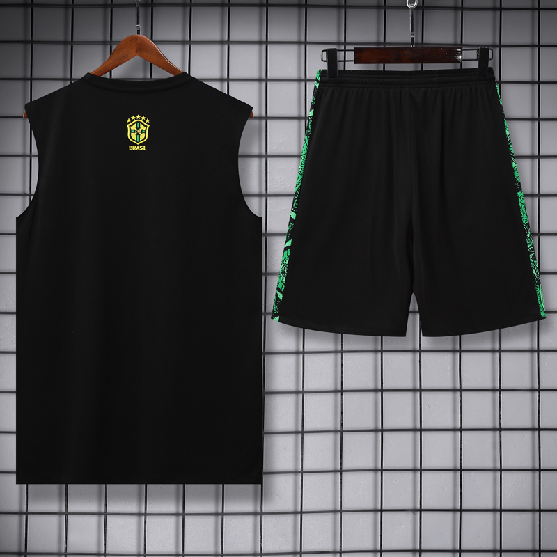 25-26 Brazil Green Tank top and shorts suit