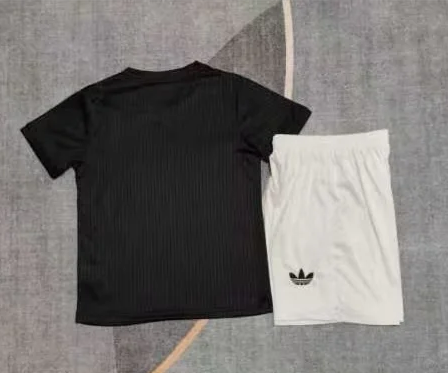 24-25 Germany black 125th Anniversary Kids Soccer Jersey