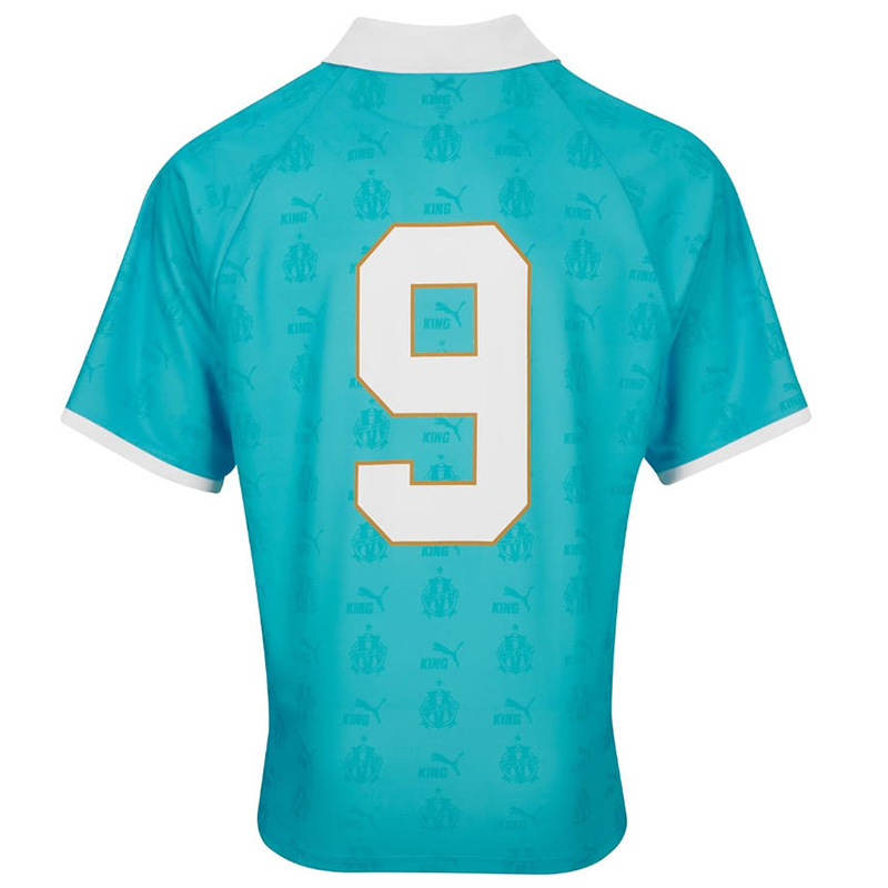 25-26 Marseille King Series #9 Blue Soccer Jersey