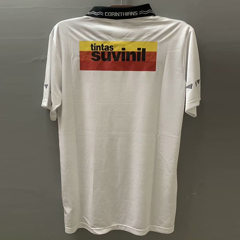 1995 Corinthians Home Retro Soccer Jersey