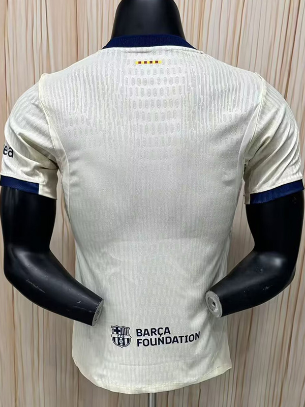 26-27 BAR Beige‌ Player Version Soccer Jersey