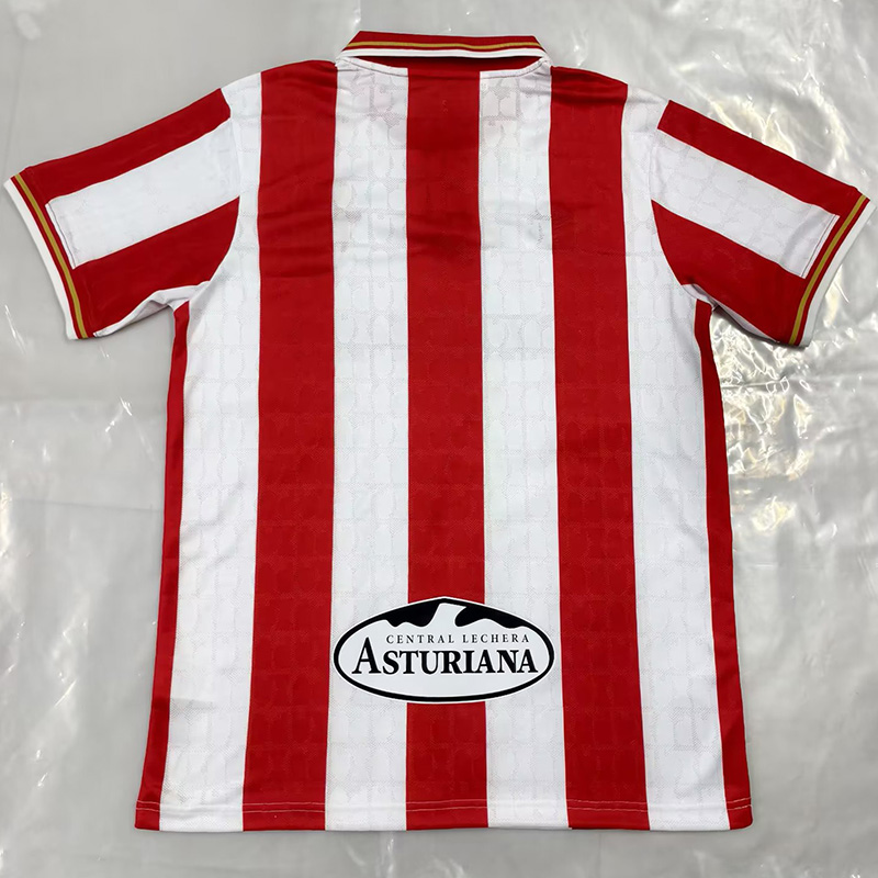 26-27 Gijon Home Fans Soccer Jersey